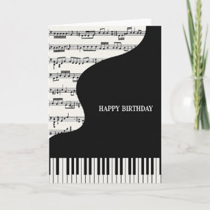 Melody Birthday Music Card