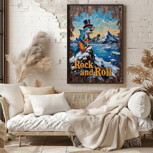 Melody in the Arctic Chill Poster