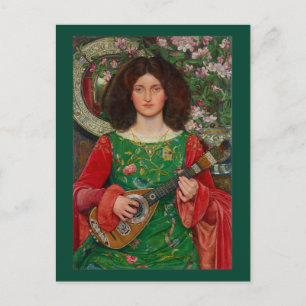 Melody (Musica) by Kate Elizabeth Bunce Holiday Postcard