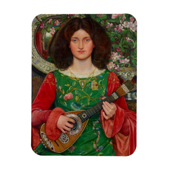 Melody (Musica) by Kate Elizabeth Bunce Magnet (Vertical)