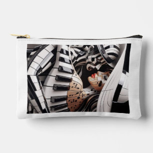 "Melody of Love – Music-Inspired Cosmetic Bag" Accessory Pouch