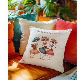 Melody of the Dancing Dead, custom Cushion