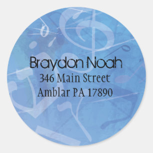 MELODY of the TORAH Return address sticker