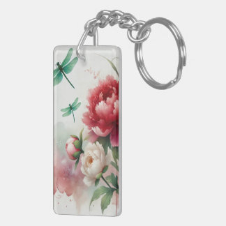 Melody of Tradition: The Harmony of Art and Music Key Ring