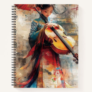 Melody of Tradition: The Harmony of Art and Music Notebook