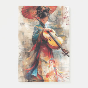 Melody of Tradition: The Harmony of Art and Music Post-it Notes