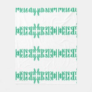 Melody Personalised Fleece Blanket