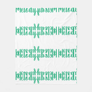 Melody Personalised Fleece Blanket