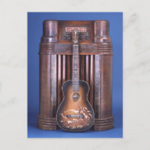 MELODY RANCH COWBOY GUITAR Postcard