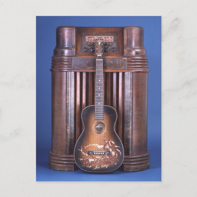MELODY RANCH COWBOY GUITAR Postcard (Front)