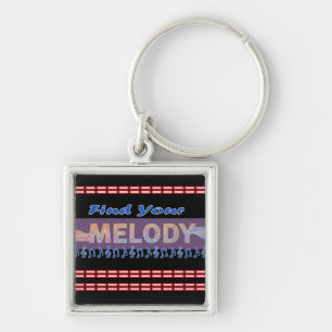 melody T-Shirt Key Ring