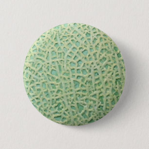 melon 6 cm round badge