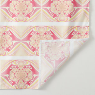 Melon and Buttery Yellow Fractal Tapestry