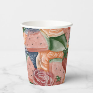 Melon Birthday - Summer vibes Paper Cups