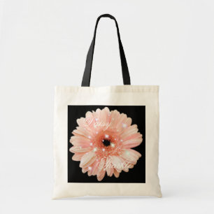 Melon Daisy Sparkle Tote