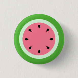 Melon d'eau / Watermelon 3 Cm Round Badge