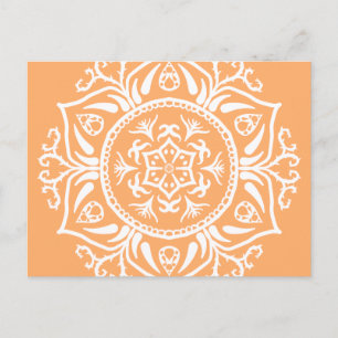 Melon Mandala Postcard