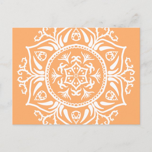 Melon Mandala Postcard (Front)