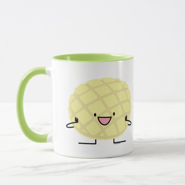 Melon Pan Japanese concha sweet bread patisserie Mug (Left)