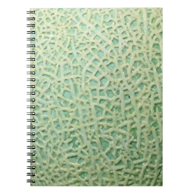 melon pattern spiral notebook (Front)