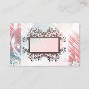 Melon Rainbow Boxed Floral Business Cards
