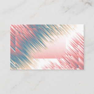 Melon Rainbow Gradient Business Cards