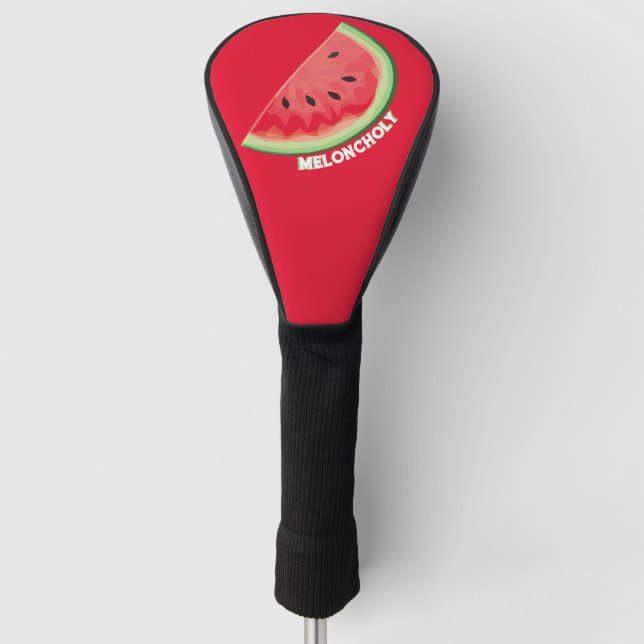 Meloncholy Golf Head Cover (Front)