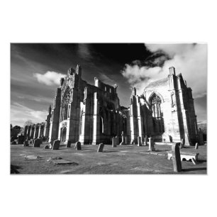 Melrose Abbey, Scotland Photo print