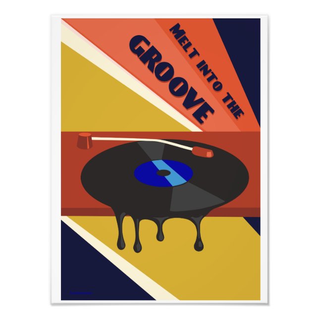 Melt into the Groove Poster (Front)
