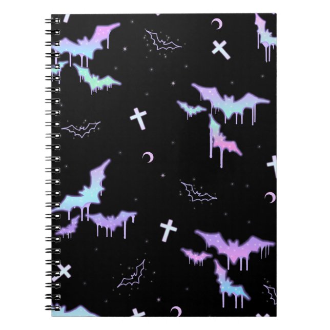 MeltaBat (Black) Notebook (Front)