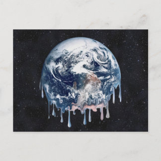Meltdown (Full Universe Background) Postcard