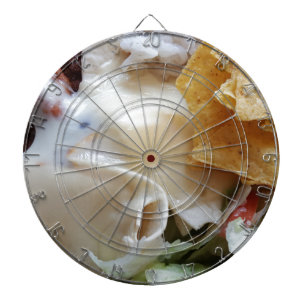 Melted Cheese Nacho Funny Food Dartboard