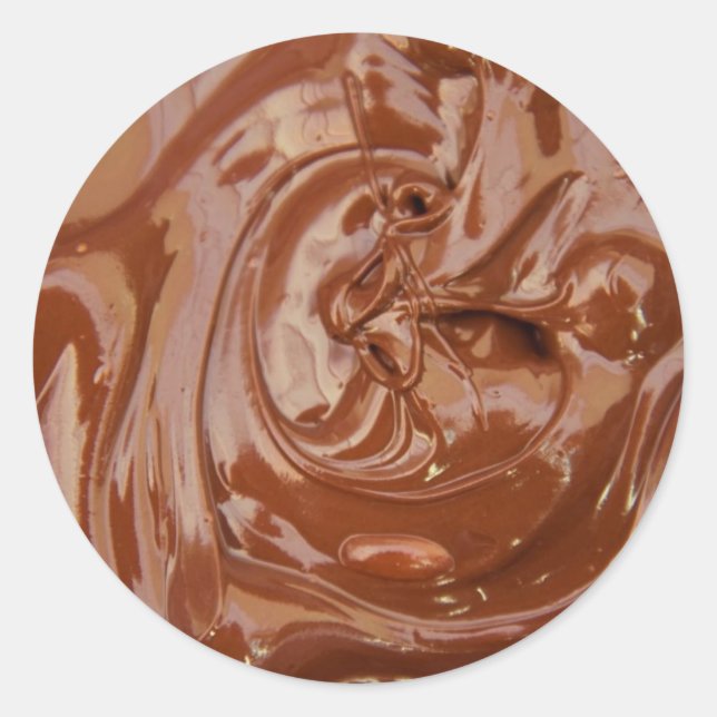 Melted Chocolate Sticker (Front)
