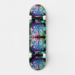 Melted Colour Blast Skateboard