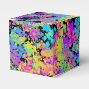 melted crayon multicolor : favour box