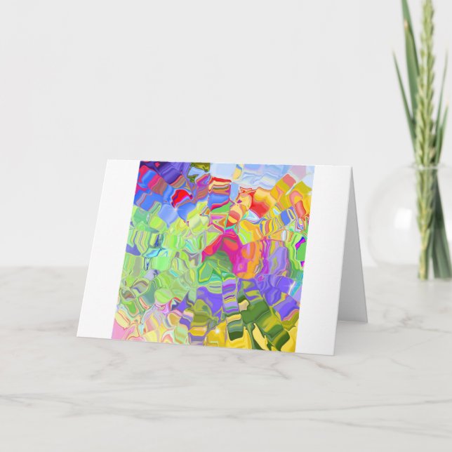 Melted Crayons Card (Front)