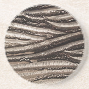 Melted Glass Coaster