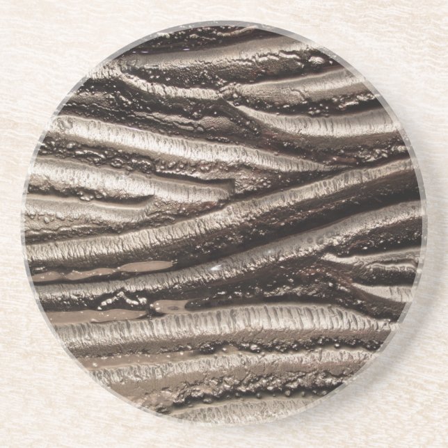 Melted Glass Coaster (Front)