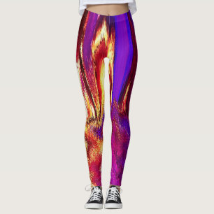 Melted Glitch Leggings