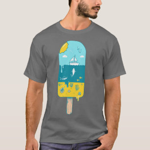 Melted landscape T-Shirt