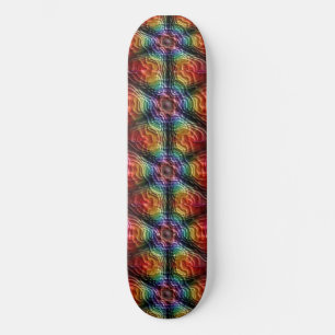 MELTED PLASTIC SKATEBOARD DECK