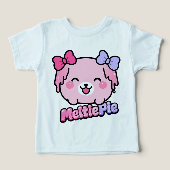 Meltie Pie Cute Pastel Kawaii Design  (Design Front)