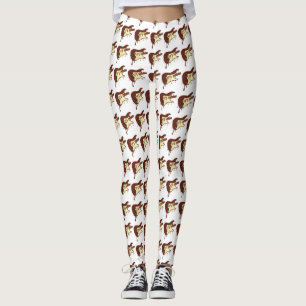 Melting Chocolate Guitar Leggings