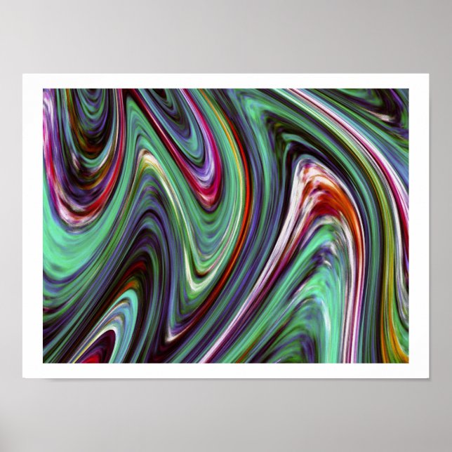 Melting Colours ~ Print / Poster (Front)