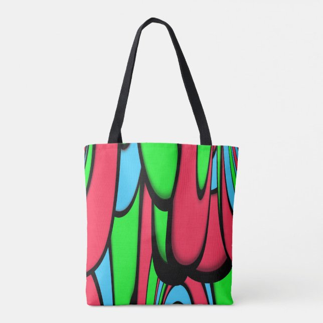 Melting Colours Tote Bag (Back)