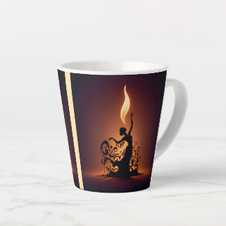 Melting Flamenco Dancer  Latte Mug