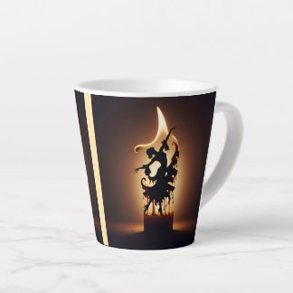 Melting Flamenco Dancer  Latte Mug