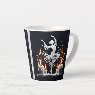 Melting Flamenco Dancer  Latte Mug