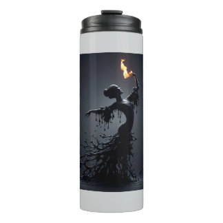 Melting Flamenco Dancer Thermal Tumbler