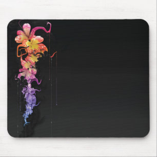 Melting Flowers Mouse Pad